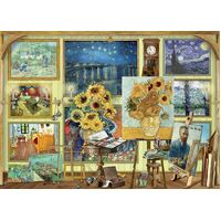 Holdson - Works of Art: Van Gogh Studio Puzzle 1000pc