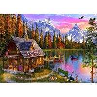 Holdson - Sunsets, At The Fishing Hut Puzzle 1000pc
