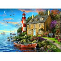 Holdson - Sunsets, The Cottage Lighthouse Puzzle 1000pc