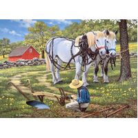 Holdson - Stable Mates - To The Fields Large Piece Puzzle 500pc