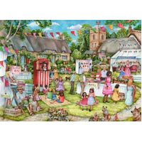 Holdson - English Village - Summer Fete Large Piece Puzzle 500pc