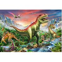 Holdson - Gallery, Jurassic Landscape Large Piece Puzzle 300pc