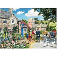 Holdson - The English Village - The Police House Large Piece Puzzle 500pc