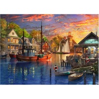 Holdson - Safe Harbour - Harbour Sunset Puzzle 1000pc