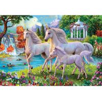 Holdson - Gallery, Unicorns at the Waterfall Large Piece Puzzle 300pc