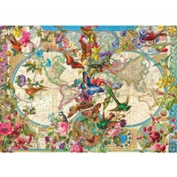 Holdson - Around the Globe - Birds, Butterflies & Blooms Puzzle 1000pc