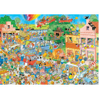 Holdson - Jan Van Haasteren Holiday Jitters Puzzle 1000pc