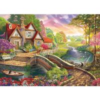 Holdson - Water's Edge, River Cottage Calm Puzzle 1000pc