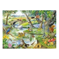 House of Puzzles - Tales of the River Large Piece Puzzle 500pc