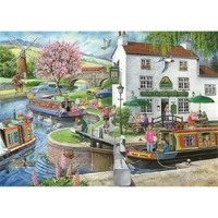 House of Puzzles - By the Canal Find the Difference Puzzle 1000pc