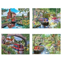 House of Puzzles - Cruising the Canals Puzzle 4 x 500pc