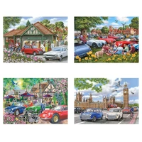 House of Puzzles - Nice Day for a Drive Puzzle 4 x 500pc