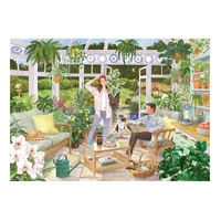 House of Puzzles - House Plant Heaven Large Piece Puzzle 500pc