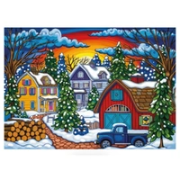 JaCaRou - Frosted Farm Memories Puzzle 1000pc