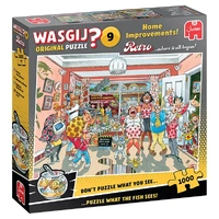 Jumbo - WASGIJ? Retro Original 9 Home Improvements! Puzzle 1000pc