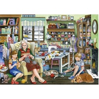 Jumbo - Granny's Sewing Room Puzzle 1000pc