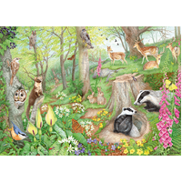 Jumbo - Woodland Wildlife Puzzle 1000pc