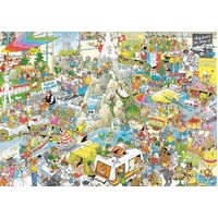Jumbo - Jan Van Haasteren The Holiday Fair Puzzle 1000pc