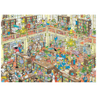 Jumbo -  Jan Van Haasteren The Library Puzzle 2000pc