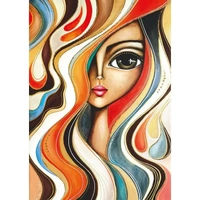 Magnolia - Wavy Hair Girl Puzzle 1000pc