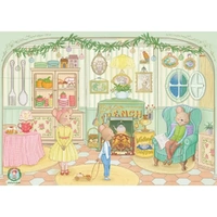 Magnolia - Christmas Mouse House Puzzle 1000pc