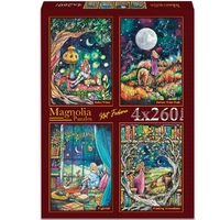 Magnolia - Kat Fedora (Set 1) Puzzle 4x260pc