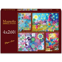 Magnolia - Megan Aroon Puzzle 4x260pc