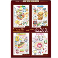 Magnolia - Lucile Prache Puzzle 4x260pc