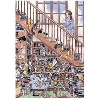 Magnolia - Under the Stairs Puzzle 1000pc