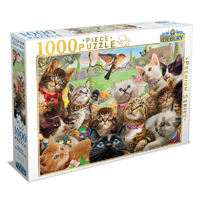 Tilbury - Kittens Bird Watching Puzzle 1000pc