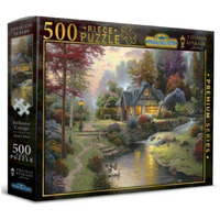 Harlington - Thomas Kinkade Stillwater Cottage Puzzle 500pc