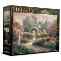 Harlington - Thomas Kinkade Rosebud Cottage Puzzle 500pc