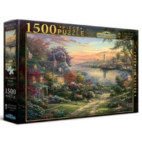 Harlington - Thomas Kinkade New England Harbour Puzzle 1500pc (DAMAGED BOX)