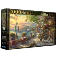 Harlington - Thomas Kinkade French Riviera Cafe Puzzle 2000pc