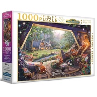Harlington - Thomas Kinkade Disney - Snow White and the Seven Dwarfs Puzzle 1000pc