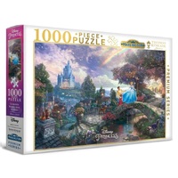Harlington - Thomas Kinkade Disney - Cinderella Wishes Upon a Dream Puzzle 1000pc