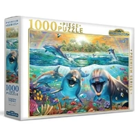 Harlington - Laughing Dolphins Puzzle 1000pc