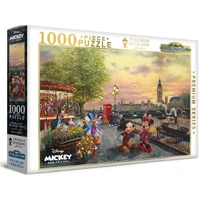Harlington - Thomas Kinkade Disney Mickey & Minnie In London Puzzle 1000pc