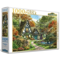 Harlington - The Autumn Cottage Puzzle 1000pc