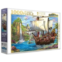 Harlington - Thomas Kinkade Disney - Captain Hooks Voyage Puzzle 1000pc