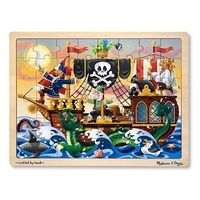 Melissa & Doug - Pirate Adventure Jigsaw Puzzle - 48pc