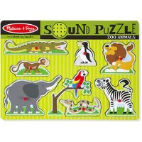 Melissa & Doug - Zoo Animals Sound Puzzle 8pc