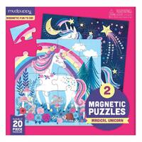 Mudpuppy - Magnetic Puzzle - Magical Unicorn