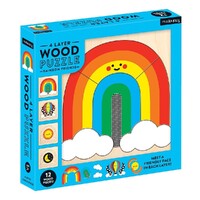 Mudpuppy - 4 Layer Wooden Puzzle - Rainbow Friends