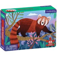 Mudpuppy - Mini Puzzle - Red Panda 48pc