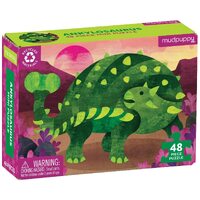 Mudpuppy - Mini Puzzle Ankylosaurus 48pc
