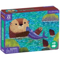 Mudpuppy - Mini Puzzle Sea Otter 48pc