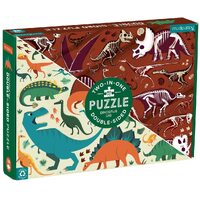 Mudpuppy - Dinosaur Dig Double Sided Puzzle 100pc