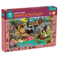 Mudpuppy - Search & Find Puzzle -African Safari 64pc