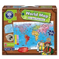 Orchard Toys - World Map Puzzle & Poster 150pc